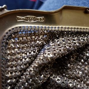 Whiting &davis mesh chainmaille clutch